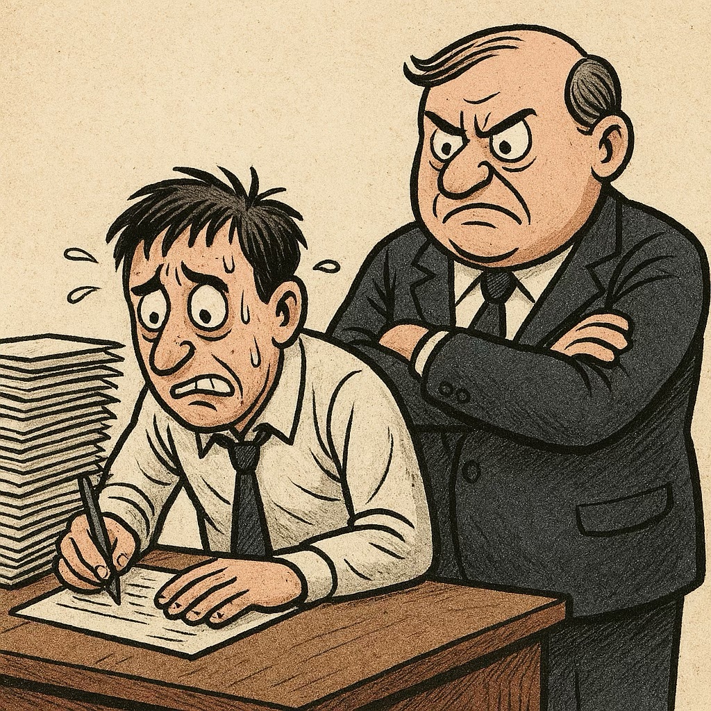 Work and employee back up